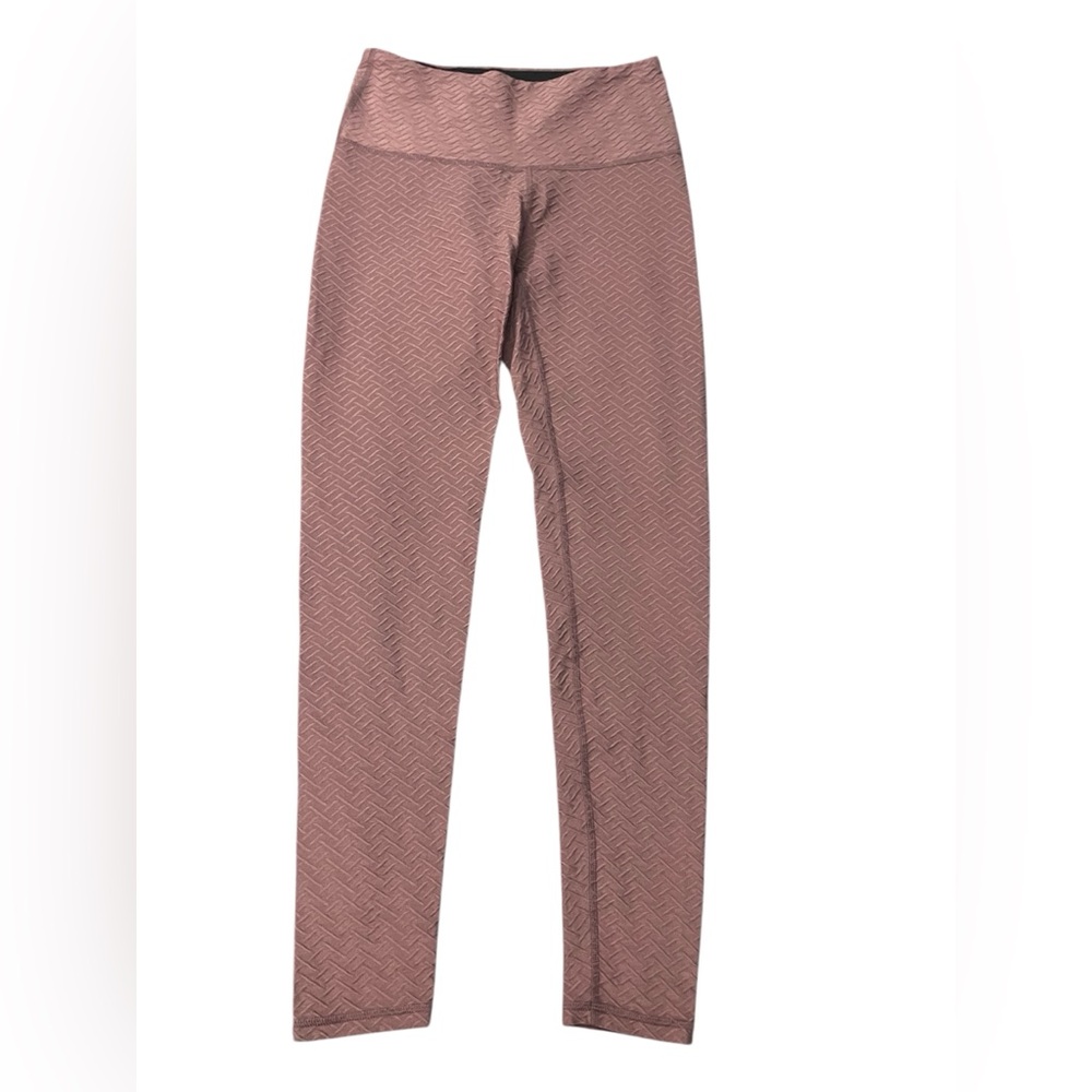☀️Textured Pink/Mauve Leggings